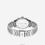 Lacoste שעון ladycroc 3 ידיים - כסף עם צמיד נירוסטה DZ4D0D2923 שחור 000 נשים - Image 3