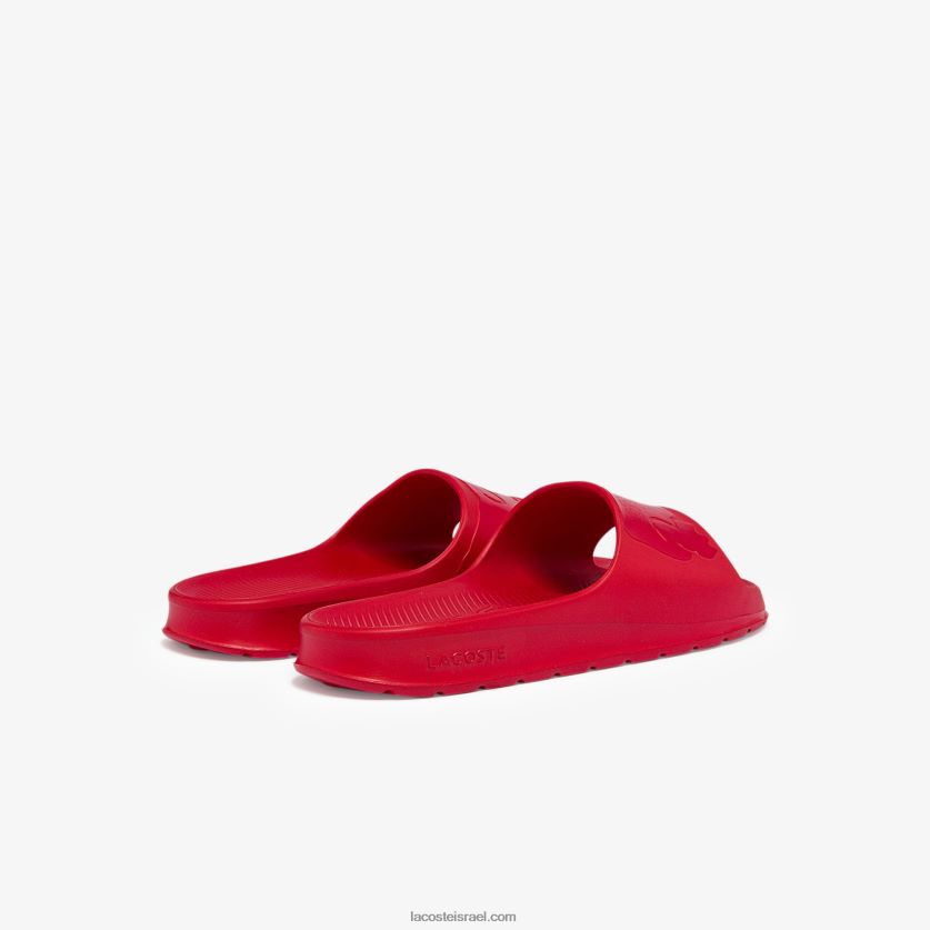 Lacoste שקופיות לוגו סינטטי croco 2.0 DZ4D0D1811 אדום rr1 גברים - Image 3