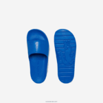 Lacoste שקופיות לוגו סינטטי croco 2.0 DZ4D0D1812 כחול 11c גברים - Image 3