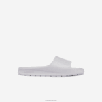 Lacoste שקופיות לוגו סינטטי croco 2.0 DZ4D0D1880 לבן & אוף לבן 65 ט גברים