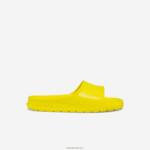 Lacoste שקופיות לוגו סינטטי croco 2.0 DZ4D0D2712 צהוב בהיר ly2 נשים