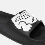 Lacoste שקופיות סינתטיות של קרוקו 2.0 DZ4D0D1754 שחור ולבן 312 גברים - Image 6