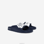 Lacoste שקופיות סינתטיות של קרוקו 2.0 DZ4D0D1755 נייבי ולבן 092 גברים - Image 2