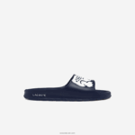 Lacoste שקופיות סינתטיות של קרוקו 2.0 DZ4D0D1755 נייבי ולבן 092 גברים