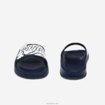 Lacoste שקופיות סינתטיות של קרוקו 2.0 DZ4D0D1755 נייבי ולבן 092 גברים - Image 5