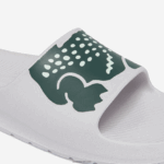 Lacoste שקופיות סינתטיות של קרוקו 2.0 DZ4D0D1756 לבן וירוק כהה 1r5 גברים - Image 6