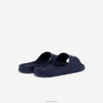 Lacoste שקופיות רצועת לוגו סינטטי קרוקו 2.0 DZ4D0D1832 חיל הים 95k גברים - Image 3