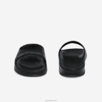 Lacoste שקופיות רצועת לוגו סינטטי קרוקו 2.0 DZ4D0D1831 שחור 02h גברים - Image 3
