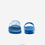 Lacoste שקופיות רצועת לוגו סינטטי קרוקו 2.0 DZ4D0D1897 תכלת לבן 2k7 גברים - Image 5