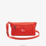 Lacoste שקית סיבים ממוחזרים עם רוכסן DZ4D0D1966 פסקה l35 נשים