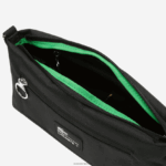 Lacoste שקית סיבים ממוחזרים עם רוכסן DZ4D0D1968 noir patch l51 נשים - Image 4