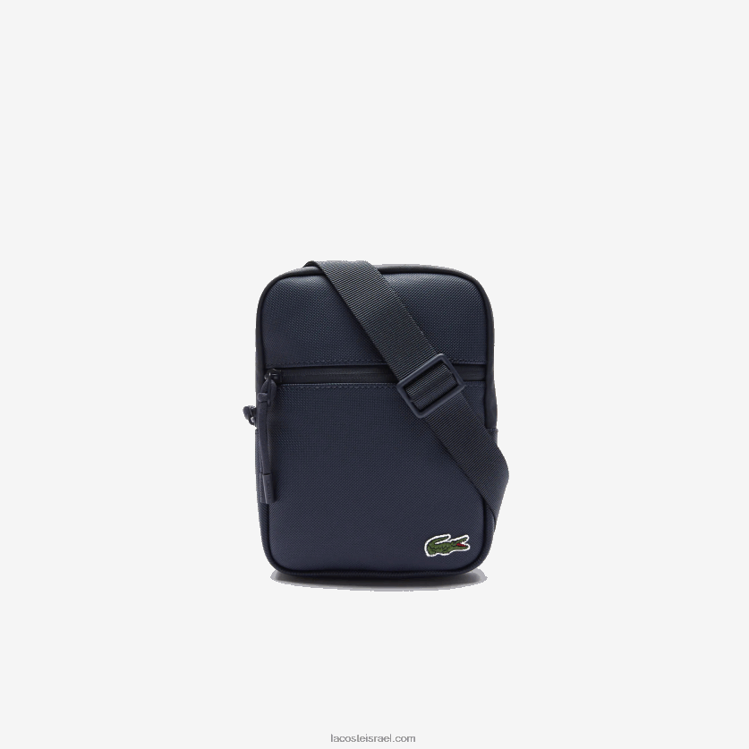 Lacoste שקית קנבס שטוחה קטנה מצופה lcst DZ4D0D2016 eclipse b88 גברים - Image 2