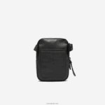 Lacoste שקית קנבס שטוחה קטנה מצופה lcst DZ4D0D2018 שחור 000 גברים - Image 5