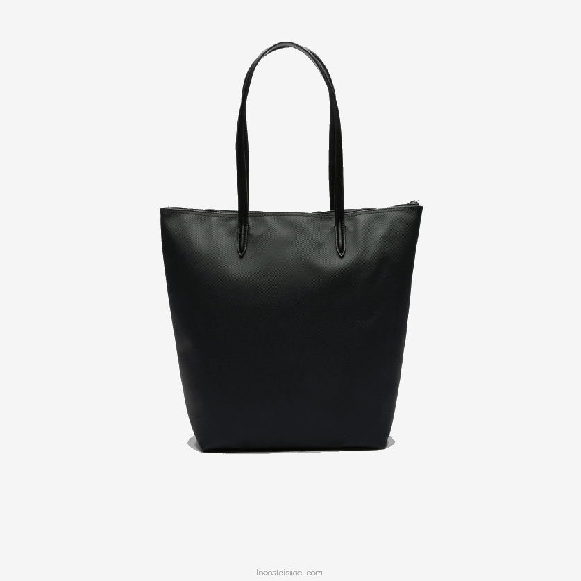 Lacoste שקית רוכסן אנכית קונספט l.12.12 DZ4D0D2847 שחור 000 נשים - Image 3
