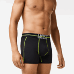 Lacoste תא מטען ג'רסי ללא תפרים DZ4D0D1492 שחור צהוב 9y2 גברים - Image 2