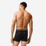 Lacoste תא מטען ג'רסי ללא תפרים DZ4D0D1492 שחור צהוב 9y2 גברים - Image 3
