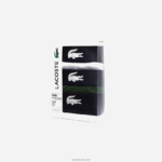 Lacoste תא מטען כותנה מתיחה לא תואם 3 חבילות DZ4D0D1341 ירוק נייבי כחול לבן p52 גברים - Image 6