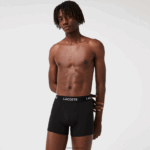 Lacoste תא מטען מיקרופייבר 3 חבילות DZ4D0D1461 שחור 031 גברים - Image 2