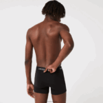 Lacoste תא מטען מיקרופייבר 3 חבילות DZ4D0D1461 שחור 031 גברים - Image 3