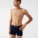Lacoste תא מטען מיקרופייבר 3 חבילות DZ4D0D1462 חוק כהה כחול לבן אדום גברים - Image 2