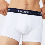 Lacoste תא מטען מיקרופייבר 3 חבילות DZ4D0D1462 חוק כהה כחול לבן אדום גברים - Image 4