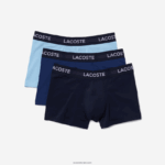 Lacoste תא מטען מיקרופייבר 3 חבילות DZ4D0D1463 ווק כחול כהה גברים - Image 5