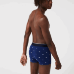 Lacoste תא מכנסיים בוקסר בעיצוב רגיל, חבילה 3 DZ4D0D1327 כחול כהה אפור chine אדום w3t גברים - Image 3