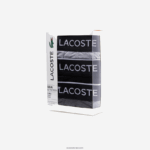 Lacoste תא מכנסיים בוקסר בעיצוב רגיל, חבילה 3 DZ4D0D1328 שחור אפור chine vdp גברים - Image 6