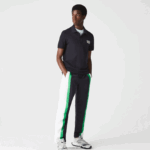 Lacoste תג כותנה פיקה פולו בכושר רגיל DZ4D0D912 כחול כהה hde גברים - Image 2