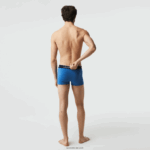 Lacoste תחתון בוקסר נינוח 3 חבילה DZ4D0D1371 כחול אפור chine f7k גברים - Image 2