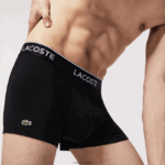 Lacoste תחתון בוקסר נינוח 3 חבילה DZ4D0D484 שחור 031 גברים - Image 6