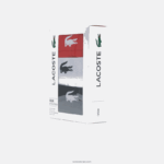 Lacoste תחתון בוקסר תנין מנוגד ממותג 3 חבילה DZ4D0D1548 שחור אדום לבן tr2 גברים - Image 5