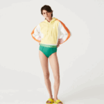 Lacoste תחתון ביקיני מודפס DZ4D0D2663 ירוק כחול qag נשים - Image 2