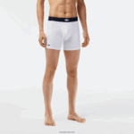 Lacoste תחתון כותנה מותן מותן תנין ארוך חבילה DZ4D0D1368 ירוק נייבי כחול לבן p52 גברים - Image 2