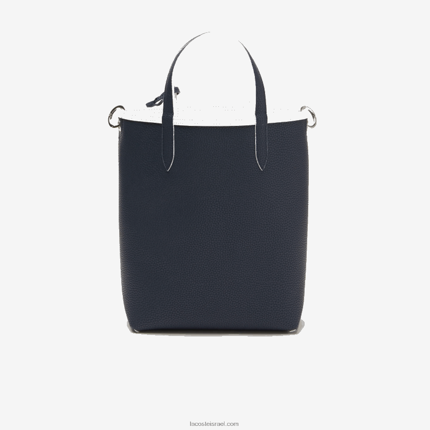 Lacoste תיק בד מצופה אנה הפיך DZ4D0D2780 Farine blue nuit l44 נשים - Image 6