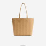 Lacoste תיק בהדפס מונוגרמה DZ4D0D2786 viennois בז 'l01 נשים - Image 2