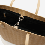 Lacoste תיק בהדפס מונוגרמה DZ4D0D2786 viennois בז 'l01 נשים - Image 4