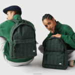 Lacoste תיק גב בהדפס מונוגרמה רפלקטיבי DZ4D0D2072 סינופל מונוגרמה l22 גברים - Image 2