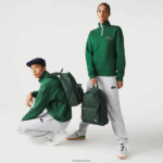 Lacoste תיק גב בהדפס מונוגרמה רפלקטיבי DZ4D0D2072 סינופל מונוגרמה l22 גברים