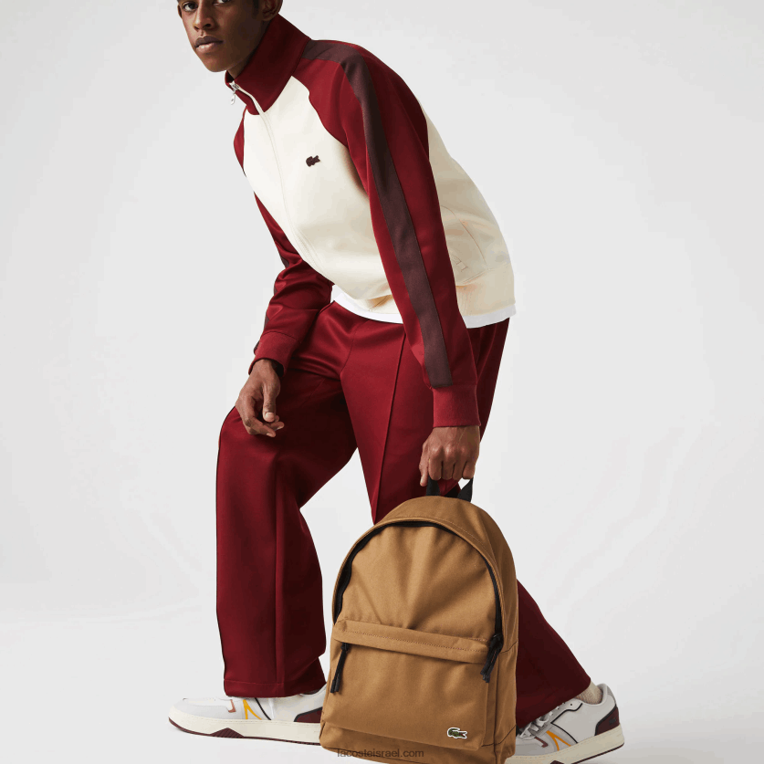 lacoste_d7aad799d7a7_d792d791_d79ed791d793_neocroc_dz4d0d2041_d790d795d798d7a8_d54_d792d791d7a8d799d79d.png Lacoste תיק גב מבד neocroc DZ4D0D2041 אוטר d54 גברים - Image 1