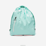 Lacoste תיק גב ניילון מתקפל להקה ממותגת DZ4D0D2056 seringat פלואור לוטוס k10 נשים