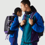 Lacoste תיק גב עם רוכסן בצבע בלוק DZ4D0D2100 noir samui neva farine k96 גברים