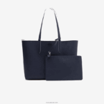 Lacoste תיק דו-צבע הפיך של אנה DZ4D0D2776 Farine blue nuit l44 נשים - Image 5