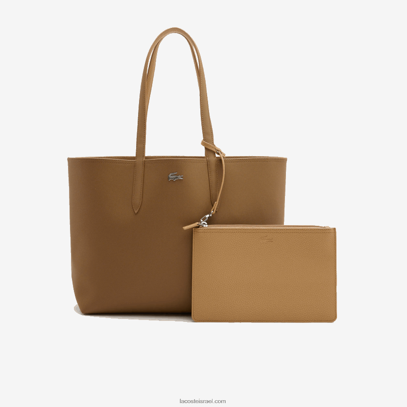 Lacoste תיק דו-צבע הפיך של אנה DZ4D0D2778 וינואי ק60 עלים נשים - Image 2