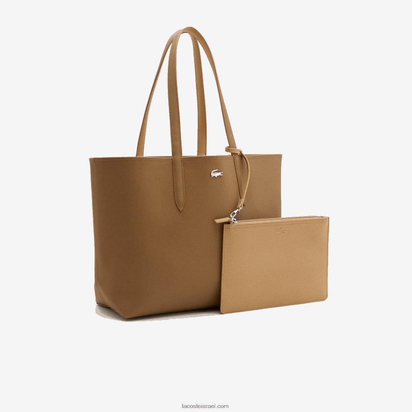 Lacoste תיק דו-צבע הפיך של אנה DZ4D0D2778 וינואי ק60 עלים נשים - Image 4
