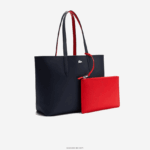 Lacoste תיק דו-צבע הפיך של אנה DZ4D0D2828 marine 166 rouge 240 b50 נשים - Image 4
