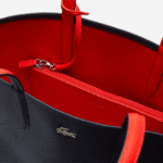 Lacoste תיק דו-צבע הפיך של אנה DZ4D0D2828 marine 166 rouge 240 b50 נשים - Image 5