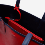 Lacoste תיק דו-צבע הפיך של אנה DZ4D0D2828 marine 166 rouge 240 b50 נשים - Image 6