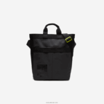 Lacoste תיק דוחה מים בהדפס חתימה DZ4D0D2057 נואר ליים k68 גברים - Image 2