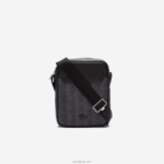 Lacoste תיק הבד האנכי מונוגרמה תערובת DZ4D0D2038 מונוגרמה נואר גרי H45 גברים - Image 2